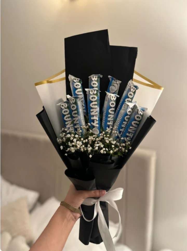 Bounty chocolate bouquet