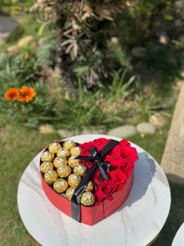 Choco & flower box