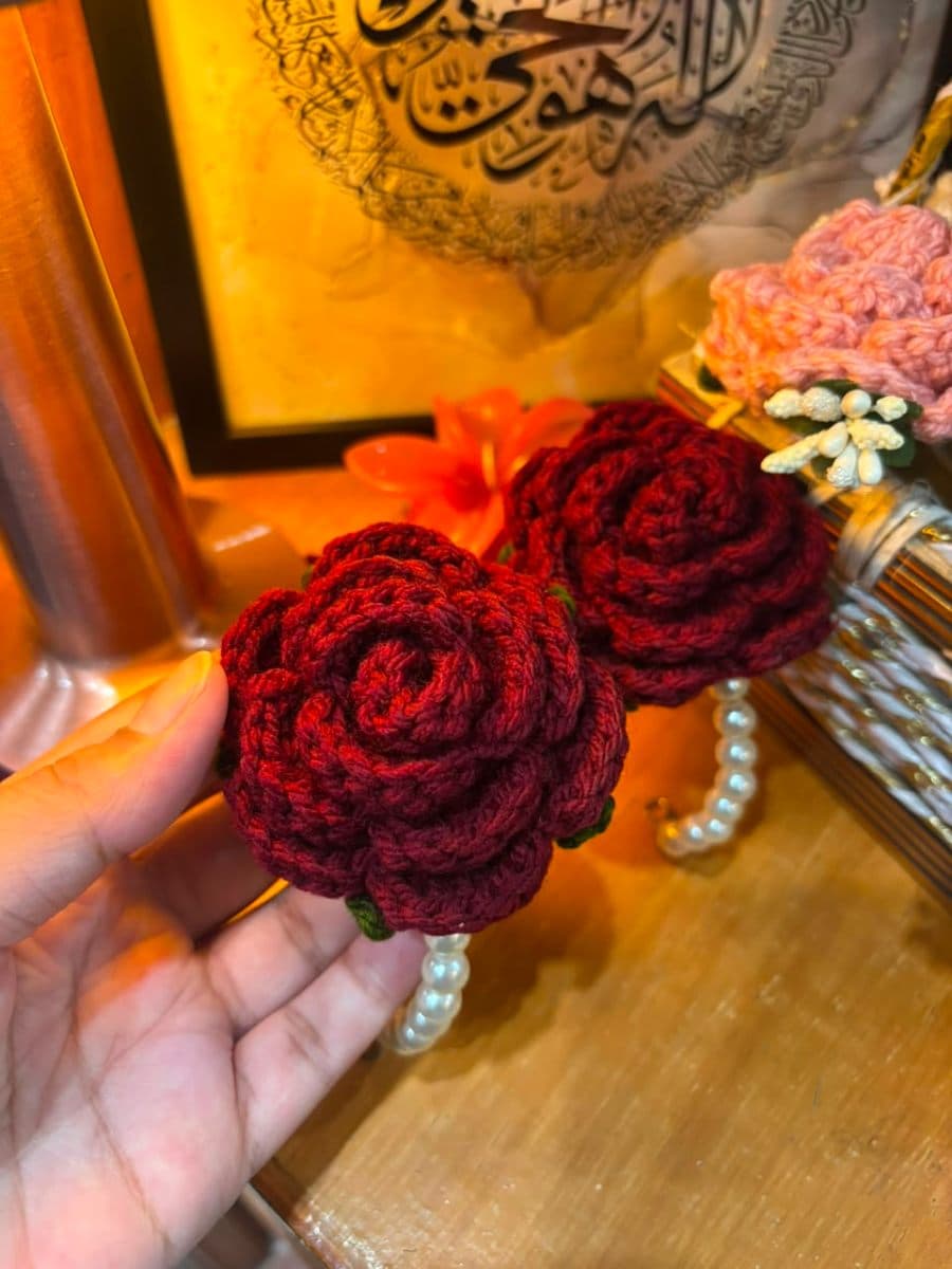 Crochet Pearl Gajras